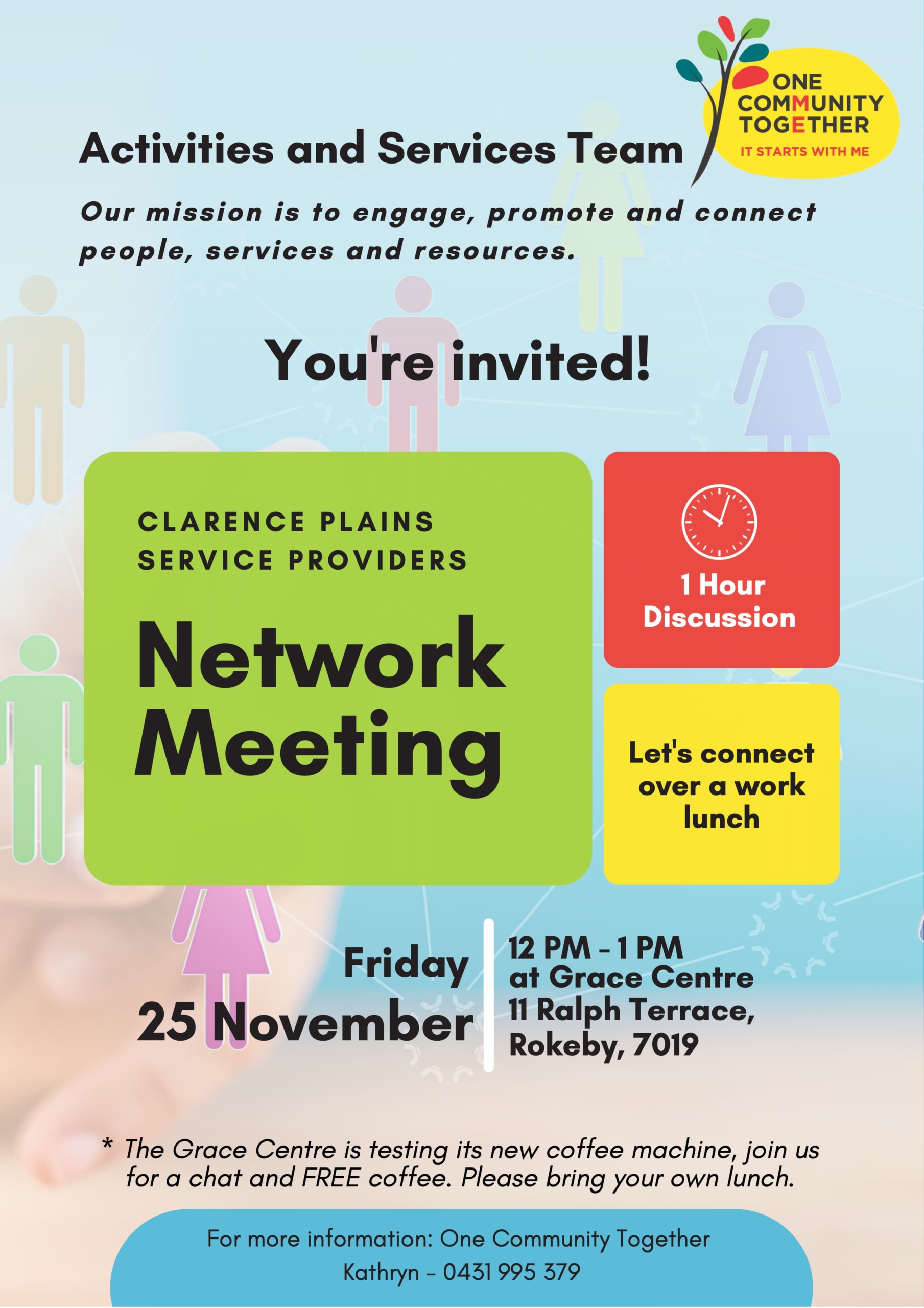 November 2022 Service Providers Network Meeting Flyer