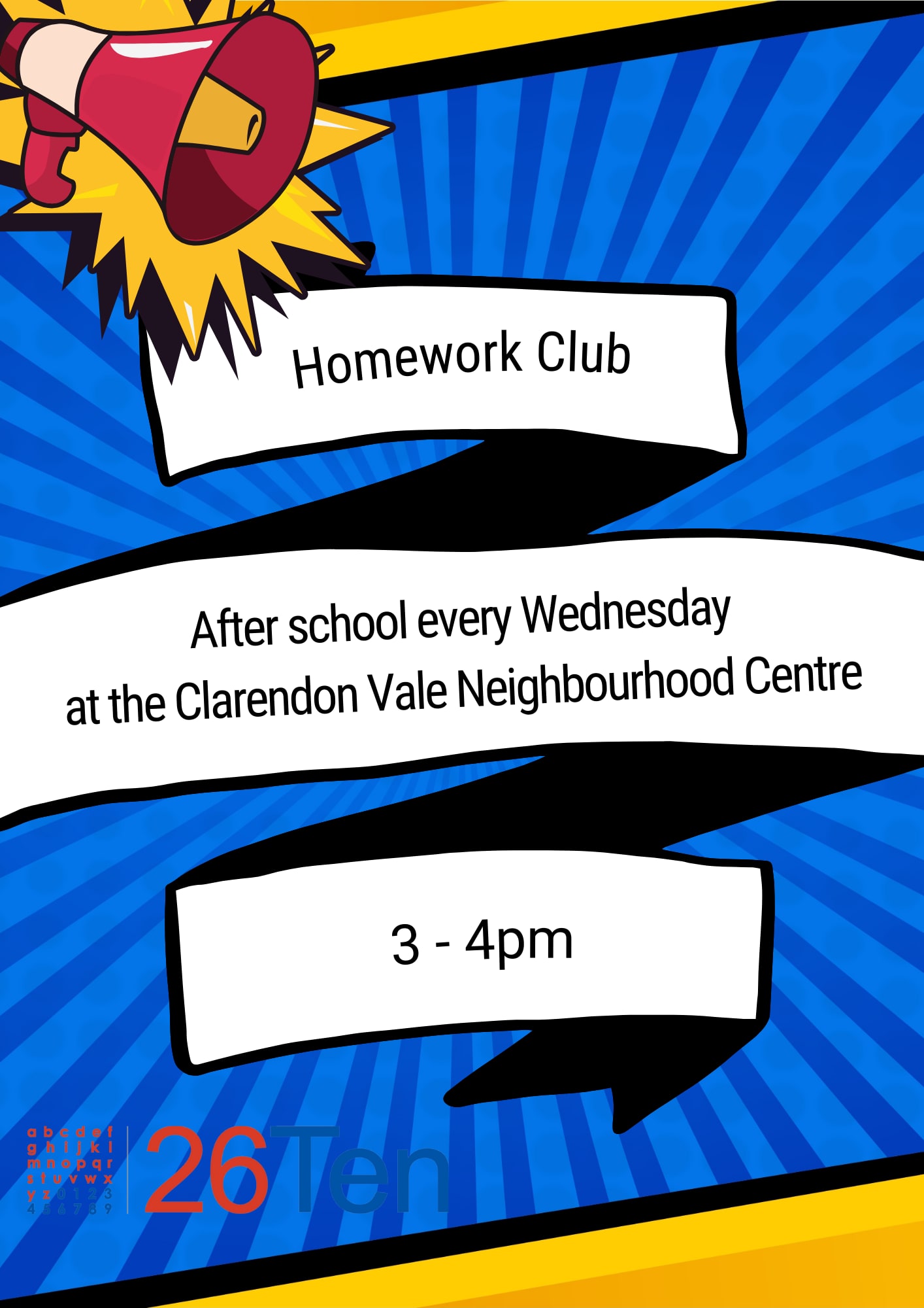 Homework Club Poster For Website